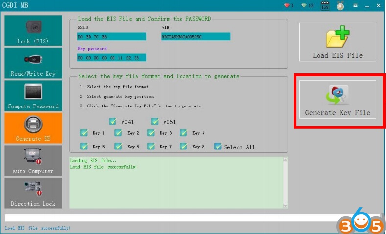 
			How to Program Mercedes A166 All Keys Lost with CGDI MB		