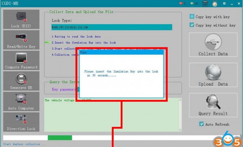 
			How to Program Mercedes A166 All Keys Lost with CGDI MB		