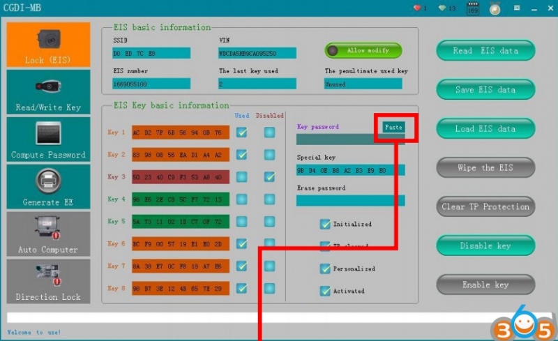 
			How to Program Mercedes A166 All Keys Lost with CGDI MB		