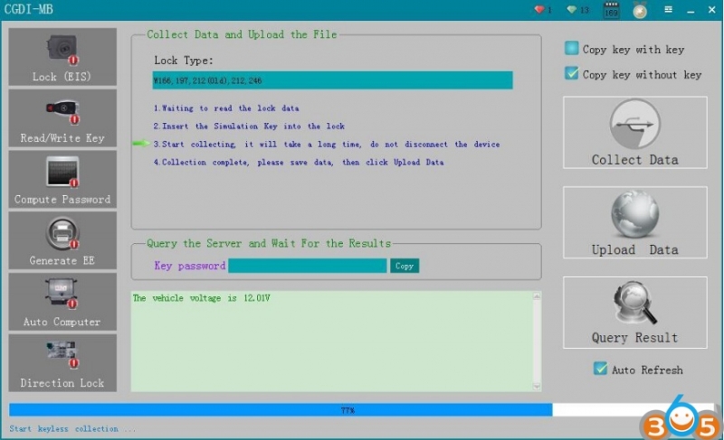 
			How to Program Mercedes A166 All Keys Lost with CGDI MB		