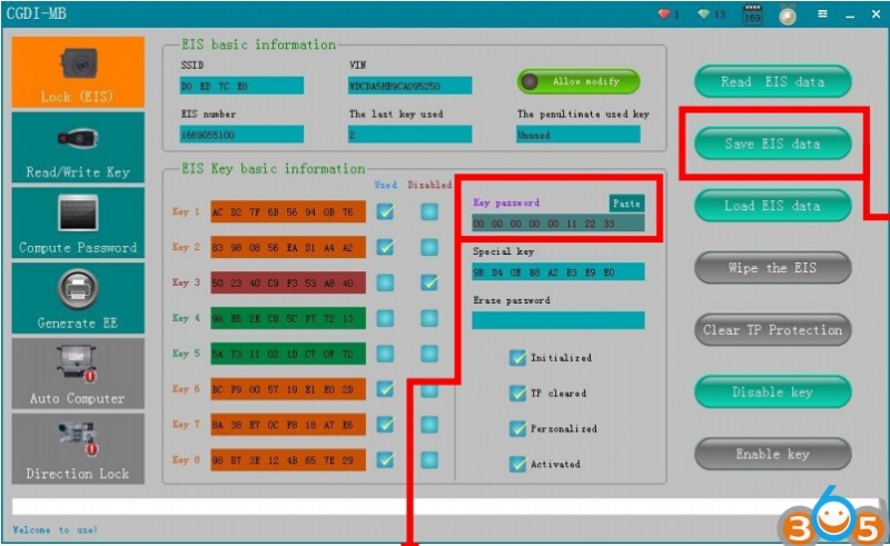 
			How to Program Mercedes A166 All Keys Lost with CGDI MB		