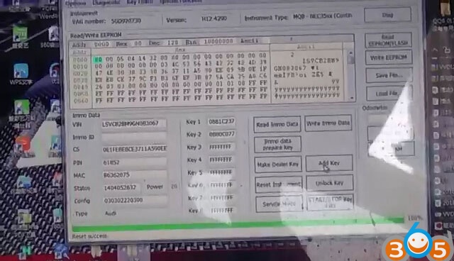 
			How to Program New Key to VW MQB using Xhorse VVDI2		