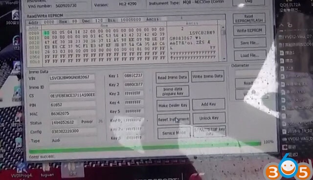 
			How to Program New Key to VW MQB using Xhorse VVDI2		