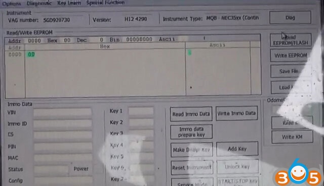 
			How to Program New Key to VW MQB using Xhorse VVDI2		