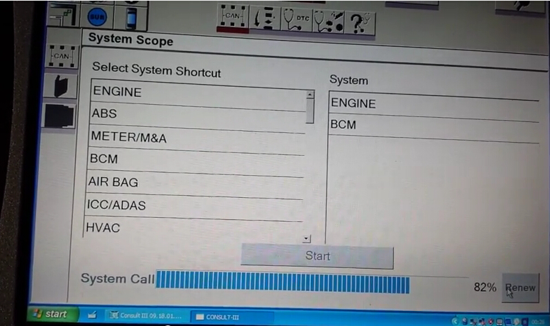 
			How to program Nissan Altima 2006 key with Consult III		