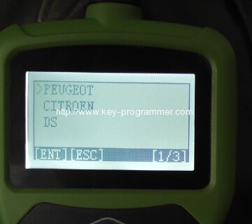 
			How to program Peugeot 508 key with OBDSTAR F108		