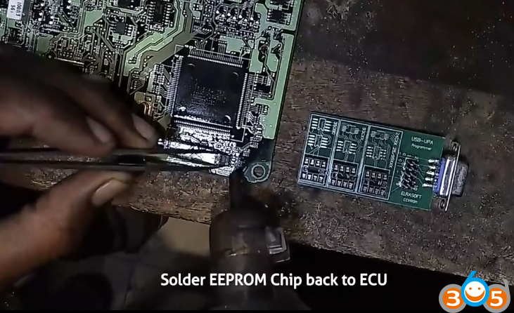 
			How to Program Toyota Corolla Old Model 4C Chip Key via EEPROM		