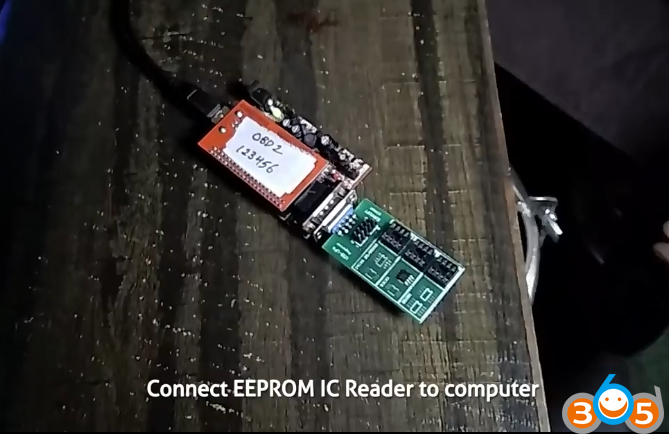 
			How to Program Toyota Corolla Old Model 4C Chip Key via EEPROM		