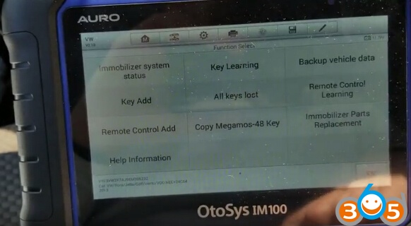 
			How to Program VW Jetta 2014 Key with Auro OtoSys IM100/IM600		