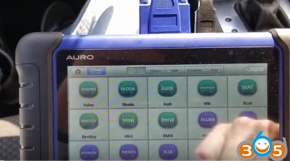 
			How to Program VW Jetta 2014 Key with Auro OtoSys IM100/IM600		