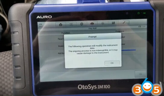 
			How to Program VW Jetta 2014 Key with Auro OtoSys IM100/IM600		