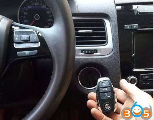 
			How to Program VW Touareg 2013 3.0 Diesel 5th IMMO All Keys Lost via OBD		