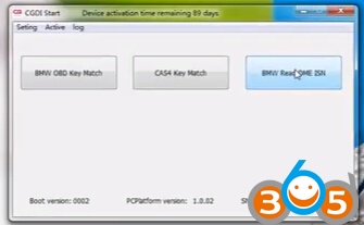 
			How to read BMW CAS3 ISN with CGDI Prog by OBD		