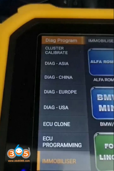 
			How to Read MG350 Pin Code with OBDSTAR X300 DP PLUS		