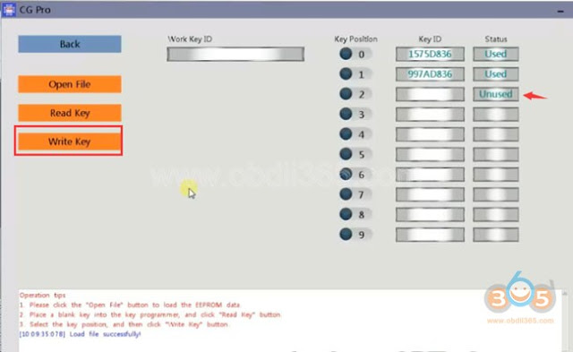 
			How to Read Porsche 1N35H BCM and Write Key with CG Pro 9S12?		