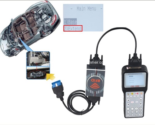 
			How to read remote key frequency with CK200 CK-200		