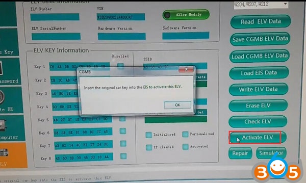 
			How to Renew Benz W204 used ELV with CGDI MB		