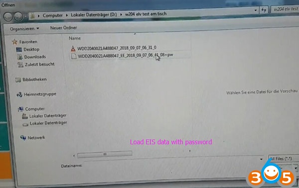 
			How to Renew Benz W204 used ELV with CGDI MB		