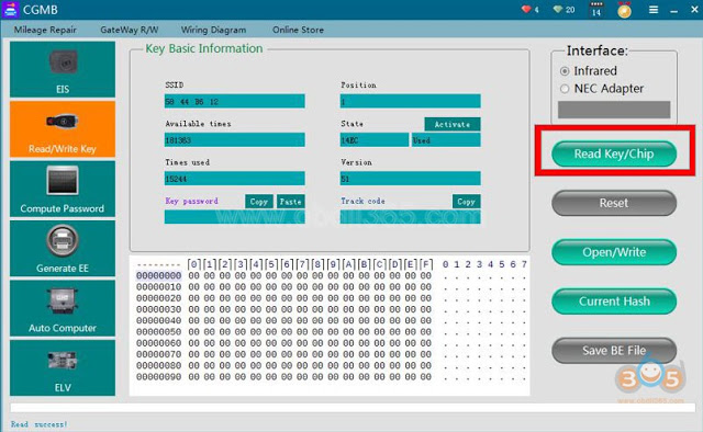 
			How to Repair Mercedes W211 Rolling Code with CGDI MB?		