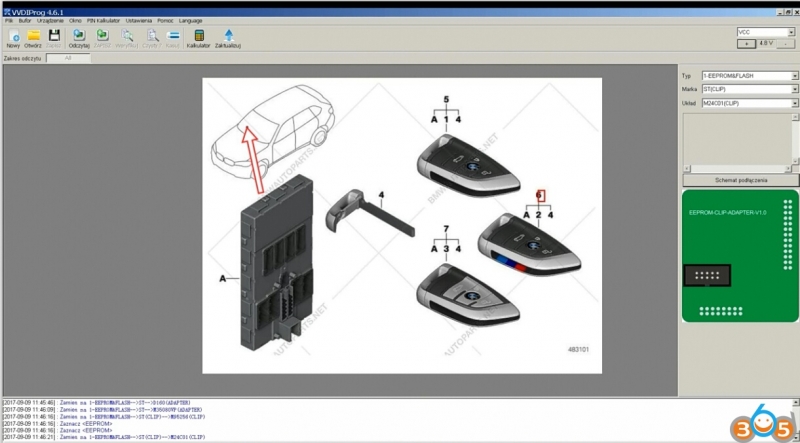 
			How to Reset KM in BMW FEM BDC Module with VVDI2		