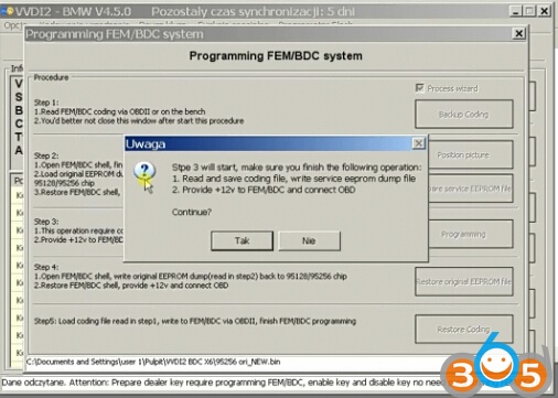 
			How to Reset KM in BMW FEM BDC Module with VVDI2		