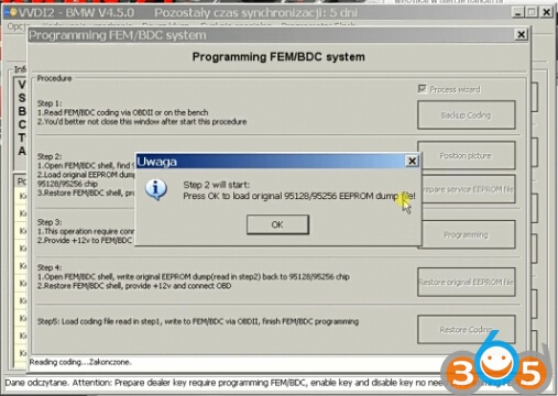 
			How to Reset KM in BMW FEM BDC Module with VVDI2		