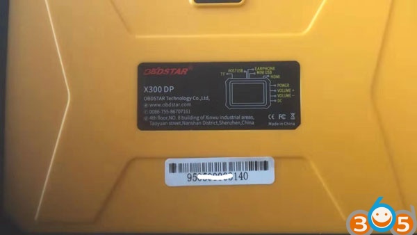 
			How to Reset OBDSTAR X300 DP Key Master DP VCI?		