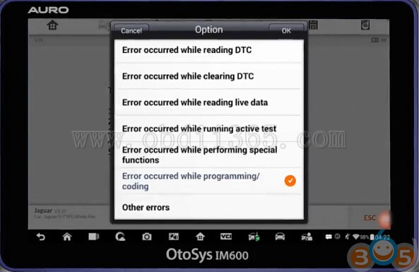 
			How to Send Data Log on Auro OtoSys IM600 or IM100		