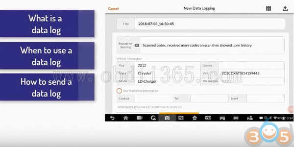 
			How to Send Data Log on Auro OtoSys IM600 or IM100		