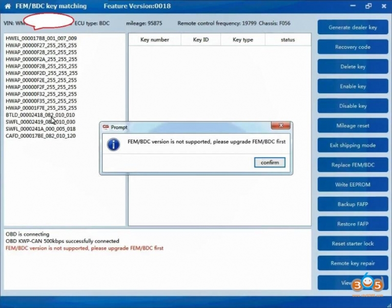 
			How to Solve CGDI BMW “FEM BDC Version is not Supported”?		