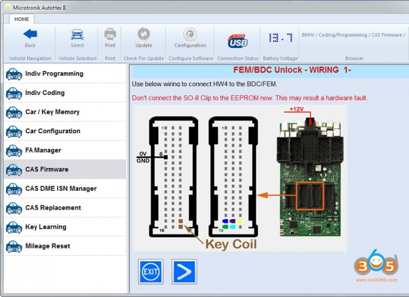 
			How to Unlock BMW FEM/BDC with AutoHex II?		