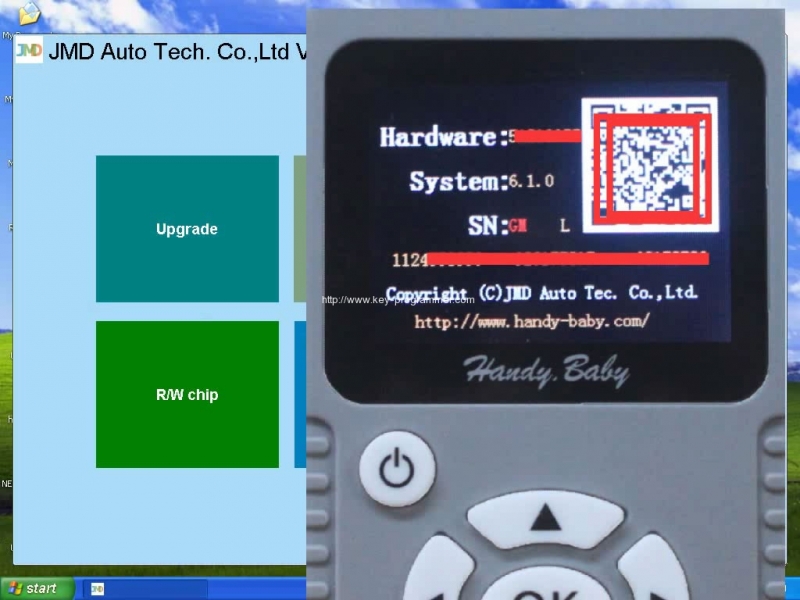 
			How to update Handy Baby Car Key Copy to V6.1.0		