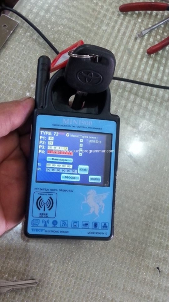 
			How to update ND900 MINI key programmer on Win8		