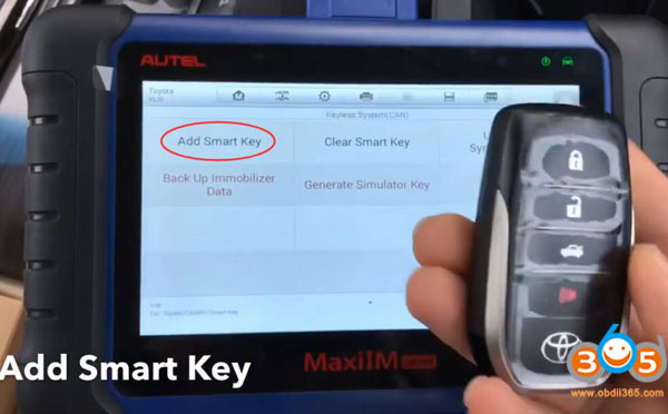 
			How to use Autel APB112 Simulator to Generate Toyota Smart key?		