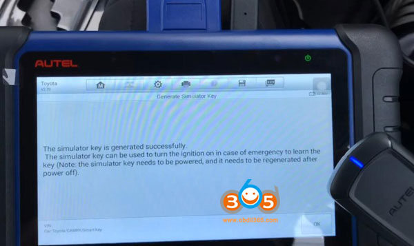
			How to use Autel APB112 Simulator to Generate Toyota Smart key?		