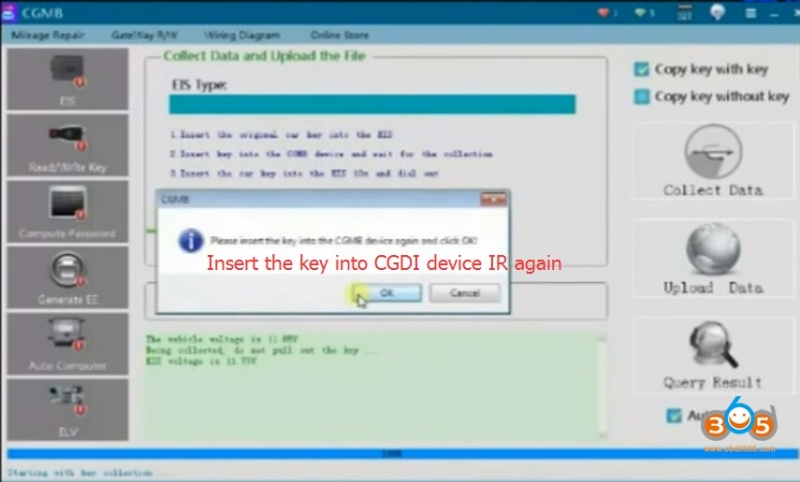 
			How to use CGDI MB to Program CGDI ELV Emulator Step by Step		