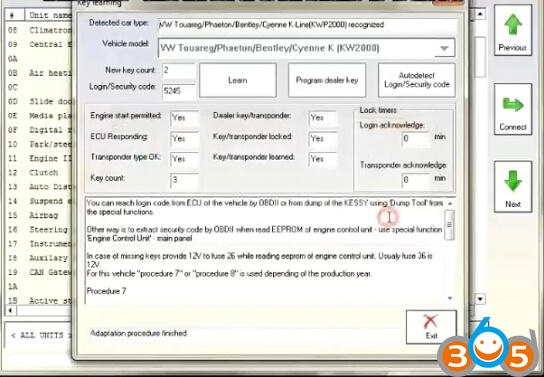 
			How to use FVDI to Program VW Touareg PCF7945 Dealer Key		