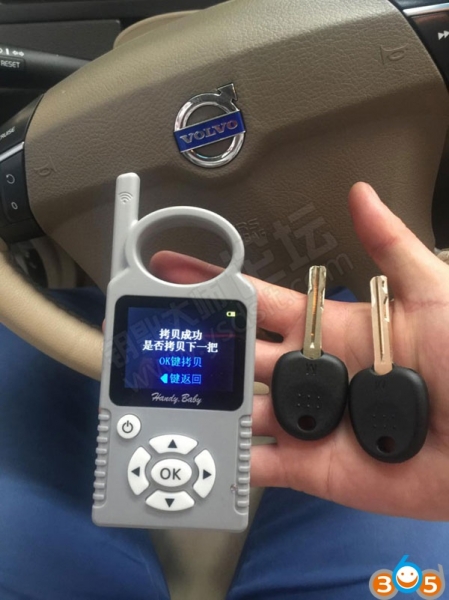 
			How to use JMD Handy Baby to Copy Volvo XC90 2013 ID48 Key		