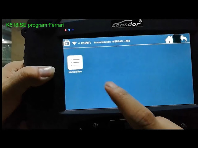 
			How to use Lonsdor K518ISE to Program Ferrari 458 Remote by OBD		