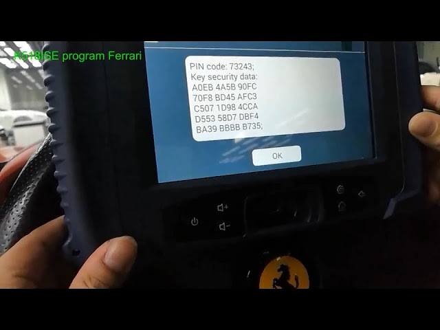 
			How to use Lonsdor K518ISE to Program Ferrari 458 Remote by OBD		