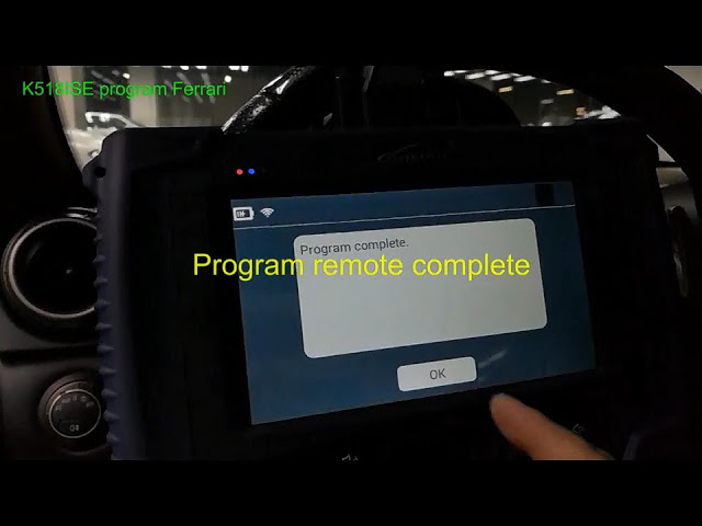 
			How to use Lonsdor K518ISE to Program Ferrari 458 Remote by OBD		