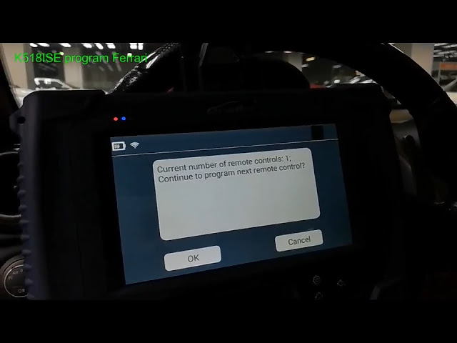 
			How to use Lonsdor K518ISE to Program Ferrari 458 Remote by OBD		