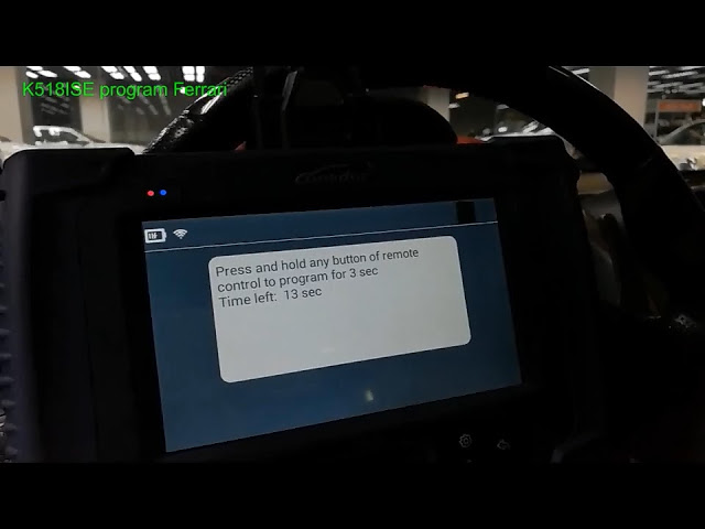 
			How to use Lonsdor K518ISE to Program Ferrari 458 Remote by OBD		