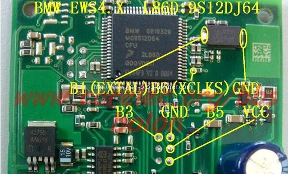 
			How to use TM100 key programmer for BMW CAS4 EWS4		