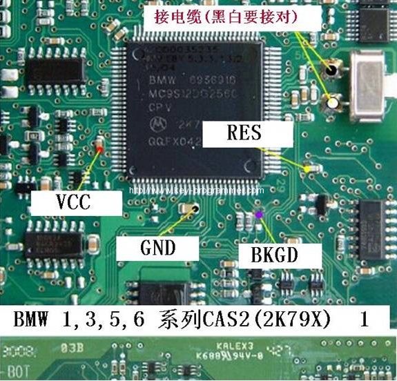 
			How to use TM100 key programmer for BMW CAS4 EWS4		