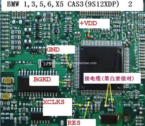 
			How to use TM100 key programmer for BMW CAS4 EWS4		