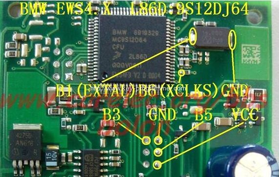 
			How to use TM100 key programmer for BMW CAS4 EWS4		