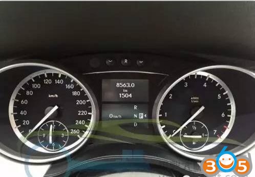 
			How to use VVDI MB Tool to Reset KM on Mercedes R300 2012		