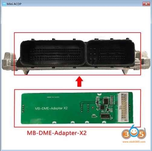 
			How to use Yanhua MINI ACDP Mercedes BENZ  DME Clone		