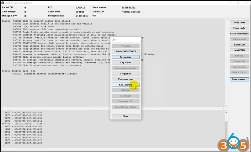 
			How to Write BMW CAS4 Key with BMW Explorer by Dump		